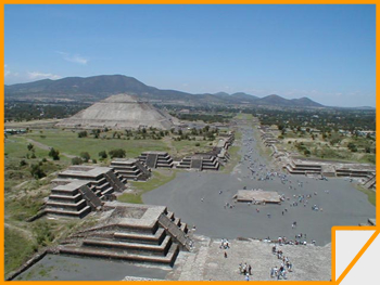 Piramide del Sol a Teotihuacan