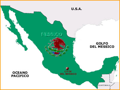 Posizione Geografica del Messico